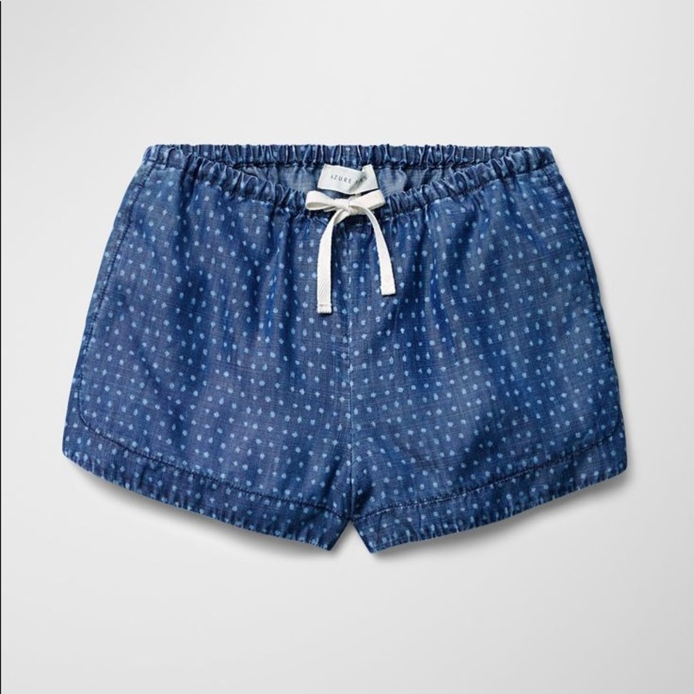 Aritzia Azure Skies Trope Shorts